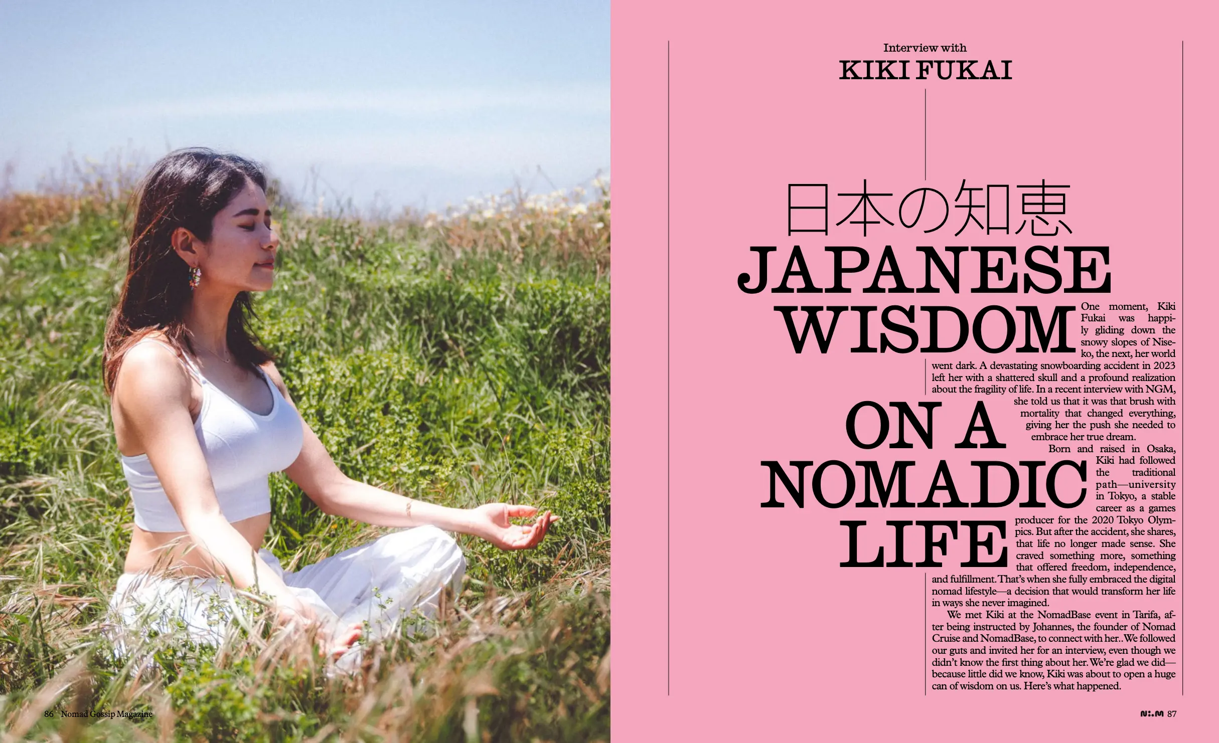 Jananese Wisdom on Nomadic Life