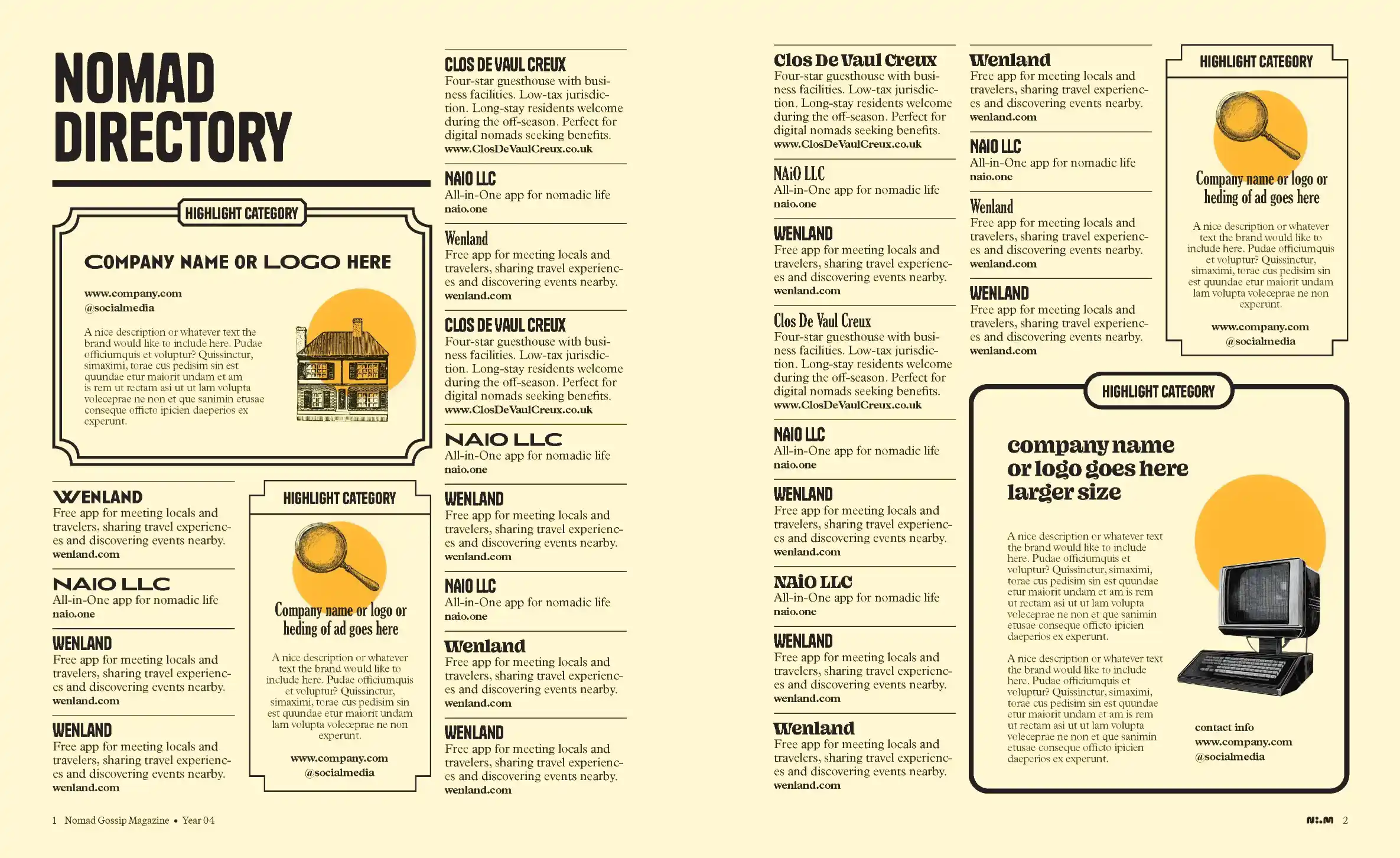 Nomad Directory example