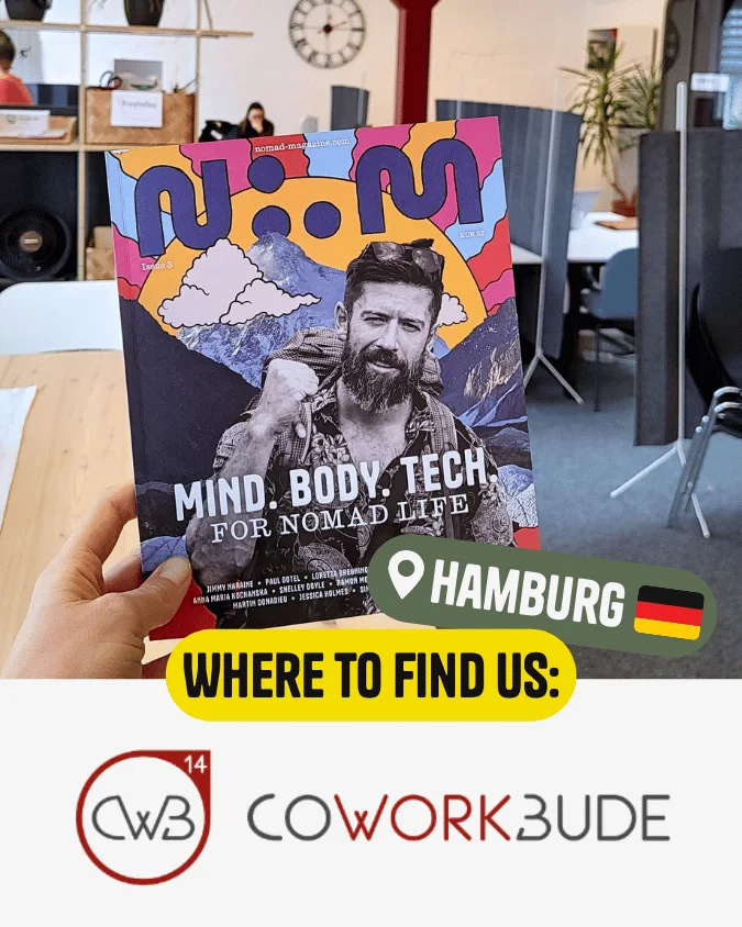 Nomad Magazine at CoWorkBude Hamburg