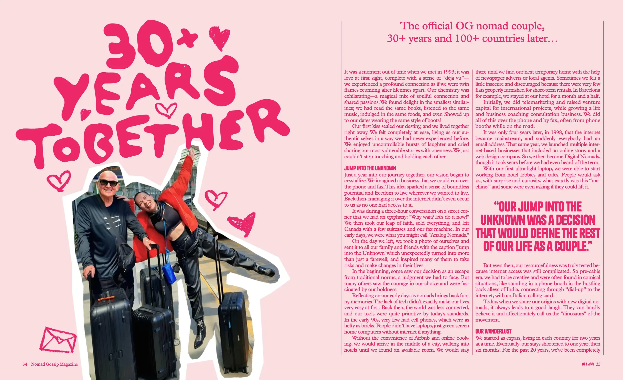 30+ Years of Love and Nomadic Living