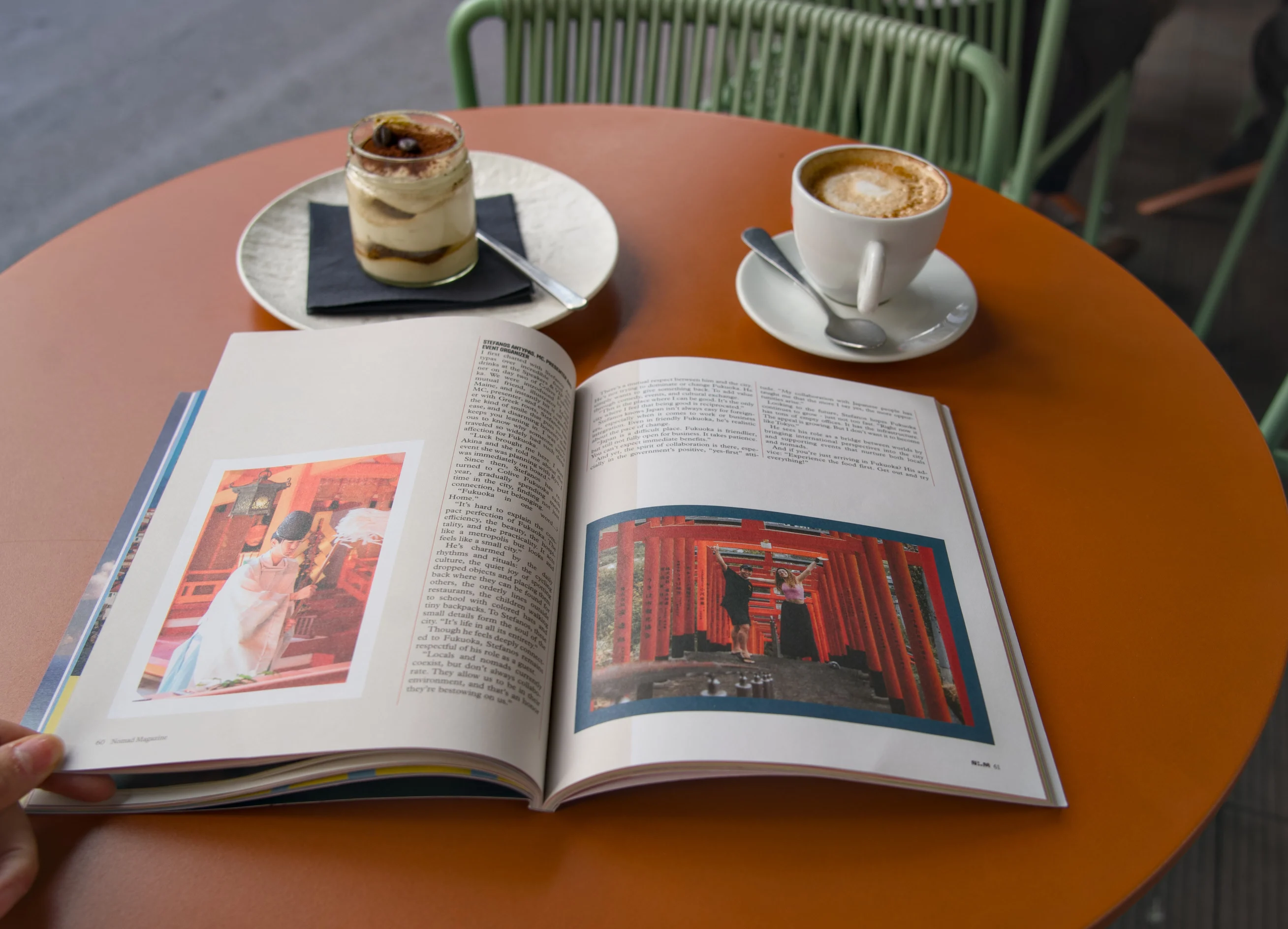 Fukuoka, Japan article spread from Nomad Magazine Edition Four