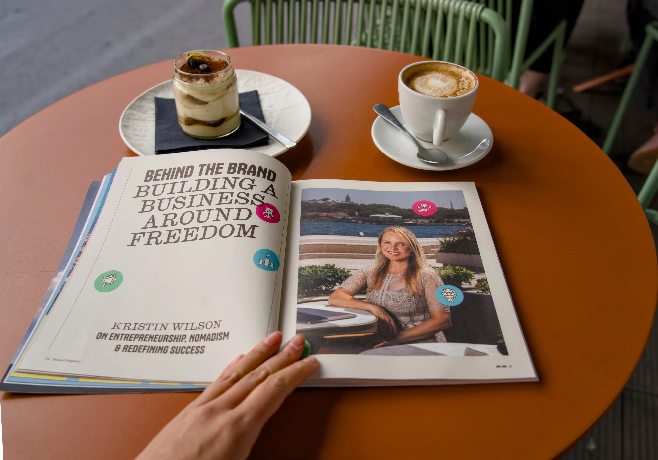 Behind the Brand: Building a Business Around Freedom — Kristin Wilson spread