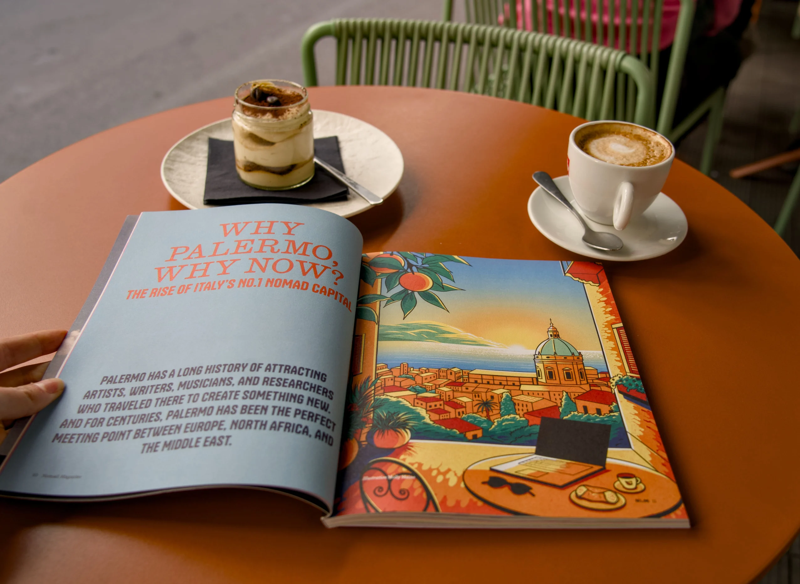 Why Palermo? Why Now? — article spread from Nomad Magazine Edition Four